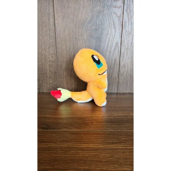 Vintage 90s Nintendo Charmander Dragon Plush 5.5" Stuffed Animal Toy - Picture 2 of 6